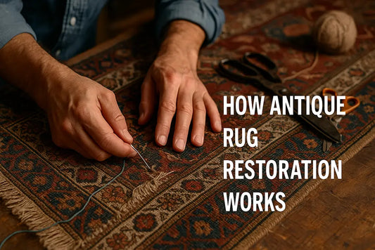 How Antique Rug Restoration Works